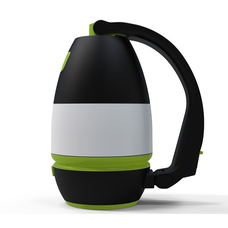 Lampe de poche 3 en 1 , bureau et camping 180 réglable , 3 modes, rechargeable avec fonction batterie externe تنزوت