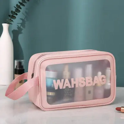 Trousse de Douche Wash-bag transparent, étanche تنزوت