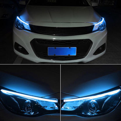Feux de Jour LED Et Clignotant 2Pcs Pour Phares de Voiture 60cm - تنزوت