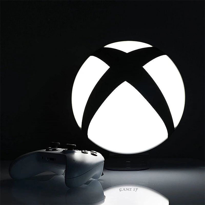 Lumière d'icône de jeu pour XBOX 7 Couleur montage mural - تنزوت