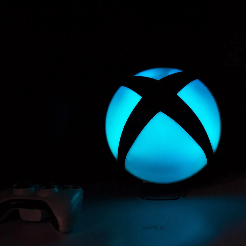 Lumière d'icône de jeu pour XBOX 7 Couleur montage mural - تنزوت