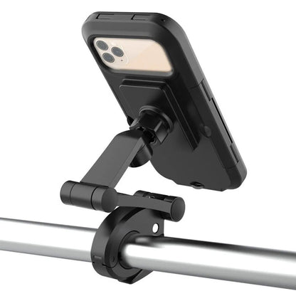 Support de téléphone portable étanche pour vélo moto réglable à 360 ° - تنزوت