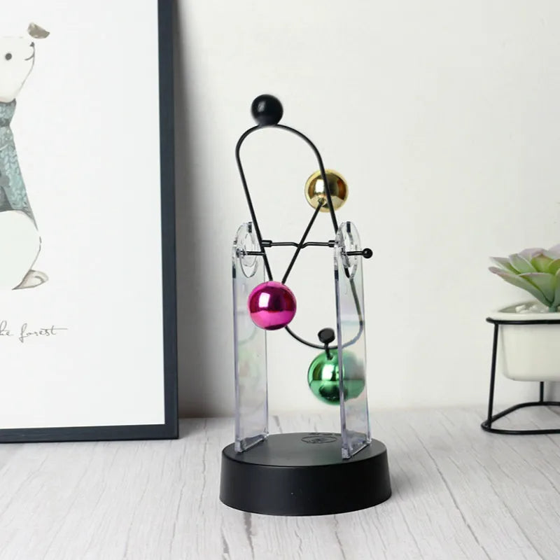 Boule d'équilibre de bureau à mouvement perpétuel,décor anti-stress تنزوت